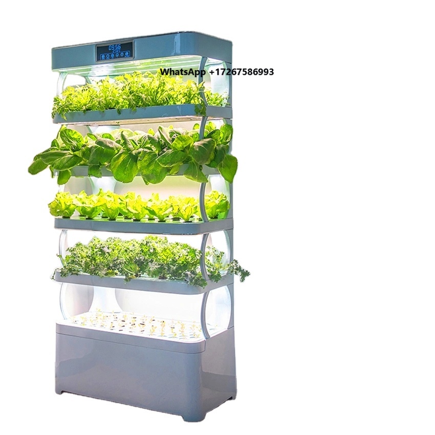Smart Garden System - 수직 농장, 수경 재배 방식, 실내