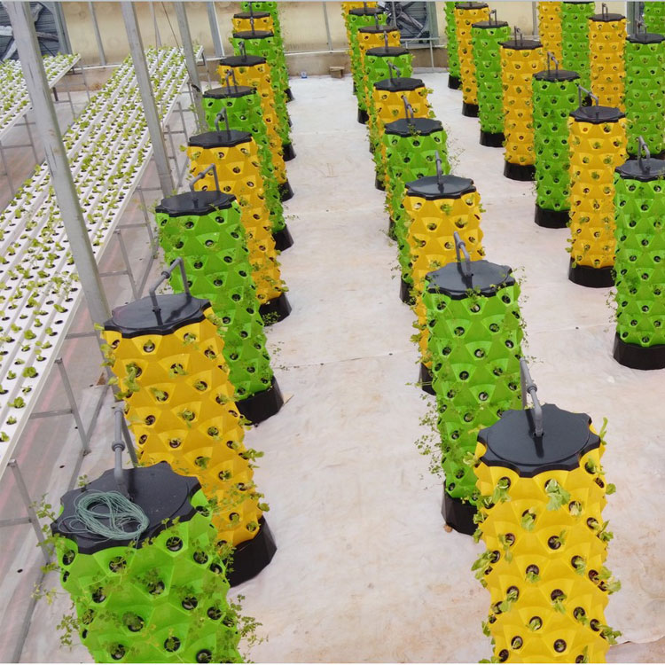 고품질 간편 설치 소형 수직 수경 재배 타워 시스템 온 - Hydroponic Tower 리뷰 및 가격