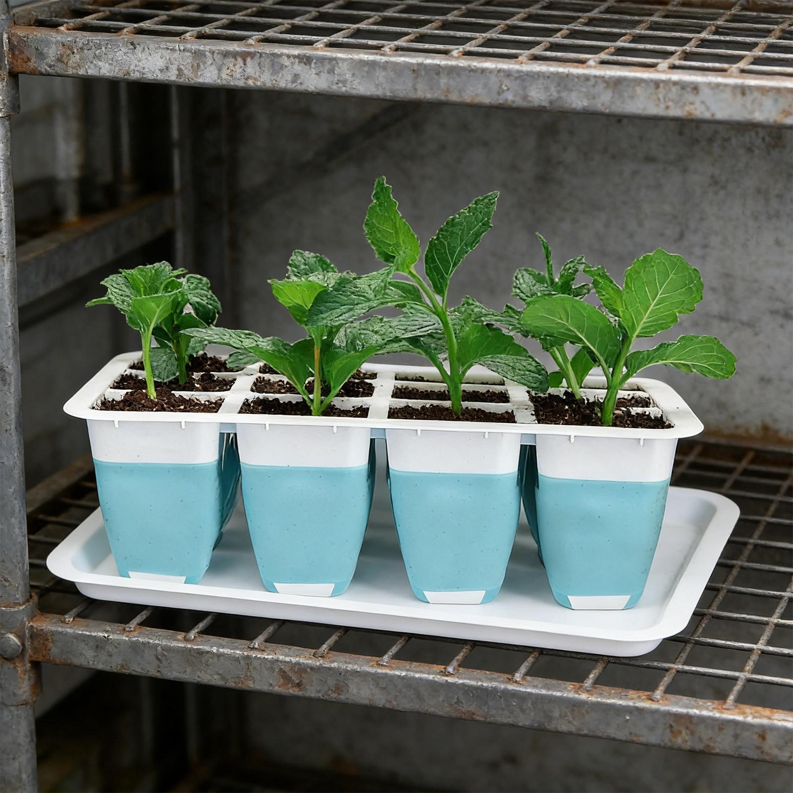 5팩 실리콘 묘목 트레이 60구 재사용 가능 묘목 발아 - Indoor Garden Kit 리뷰 및 가격